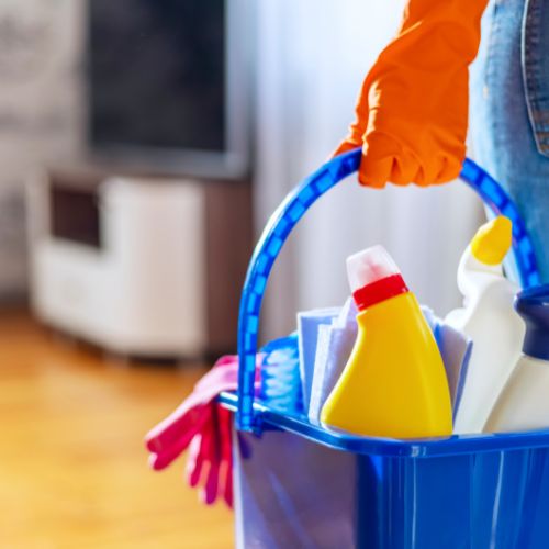 Getting ready to clean a property in Norwich